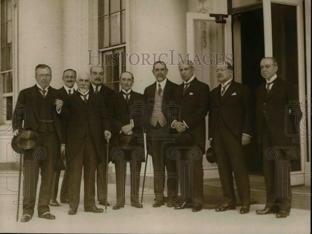 1922 Luis Izquierdo, Dr. Leo S. Rowe, Pan American Union, C Aldunata - Historic Images