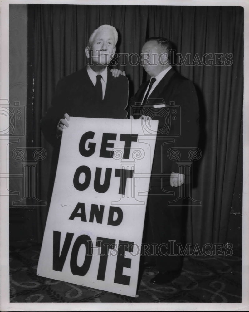 Get out and Vote signs  - Historic Images