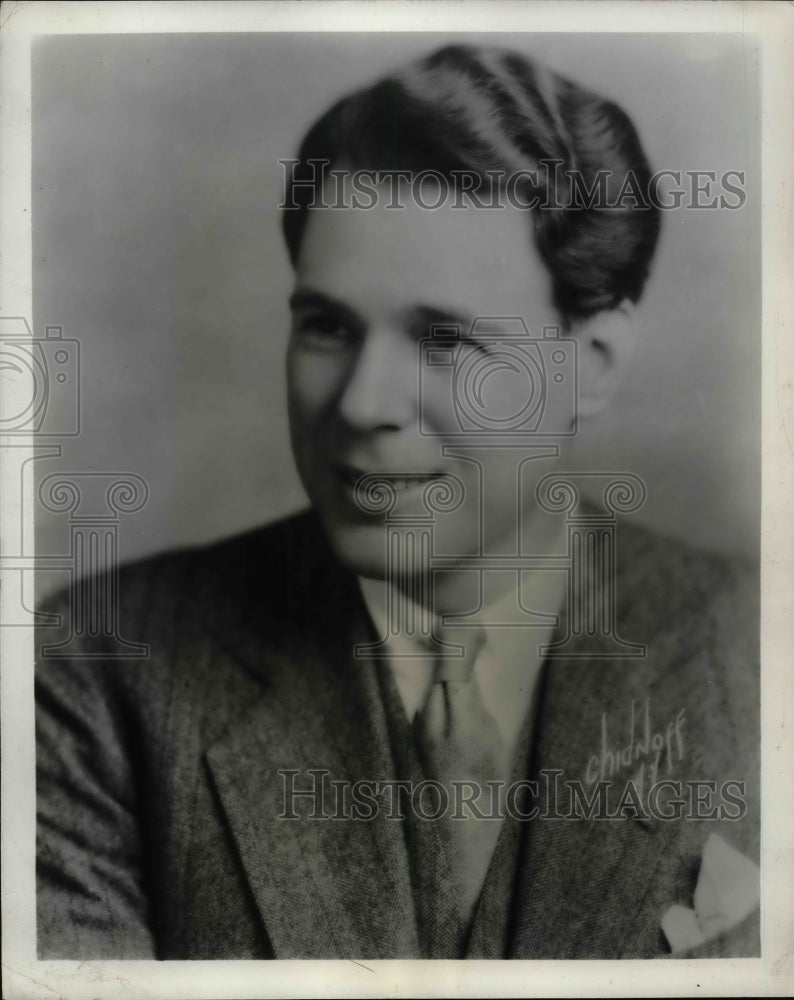 1932 Press Photo Everett Marshall, Baritone - Historic Images