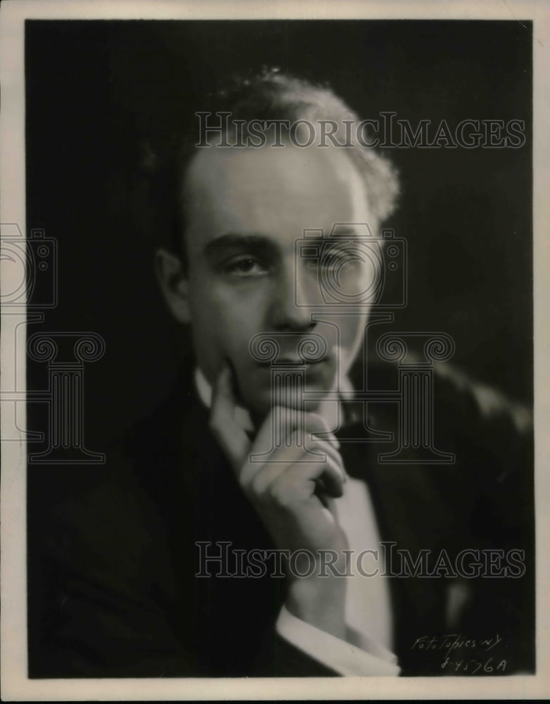 1930 Press Photo Hugo Mariani, Orchestra Leader - nea74755 - Historic Images