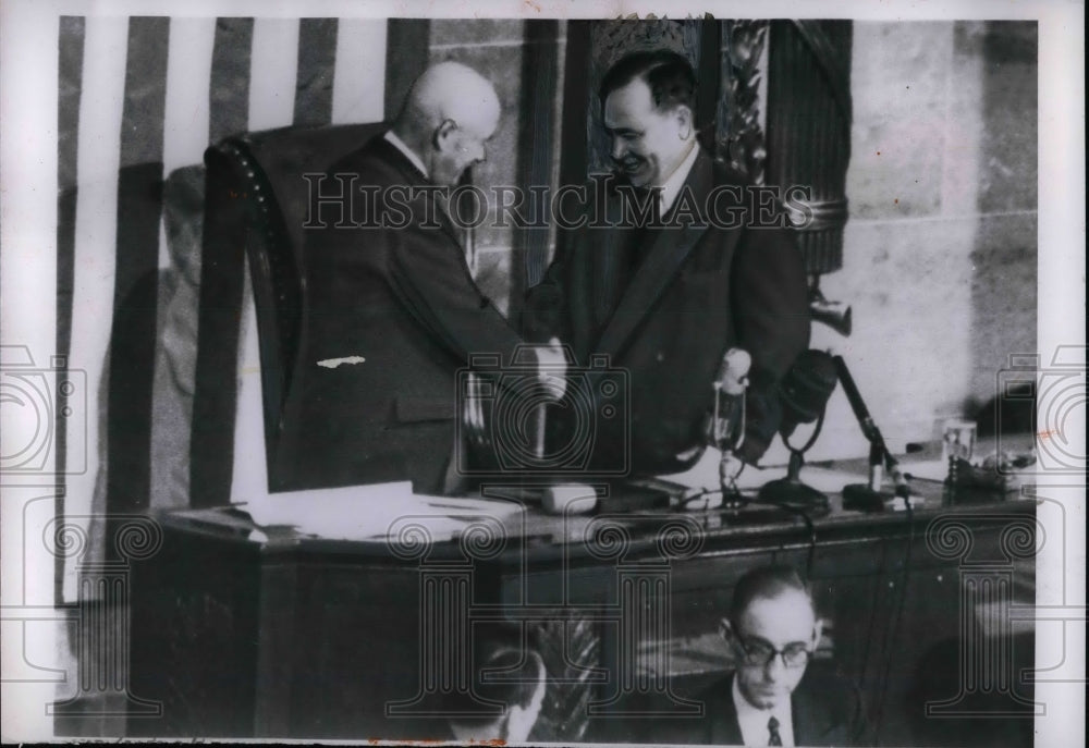 Representative's Joe Martin & Sam Rayburn  - Historic Images