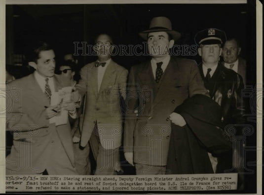 1951 Deputy Foreign Minister Andrei Gromyko and the rest of the - Historic Images