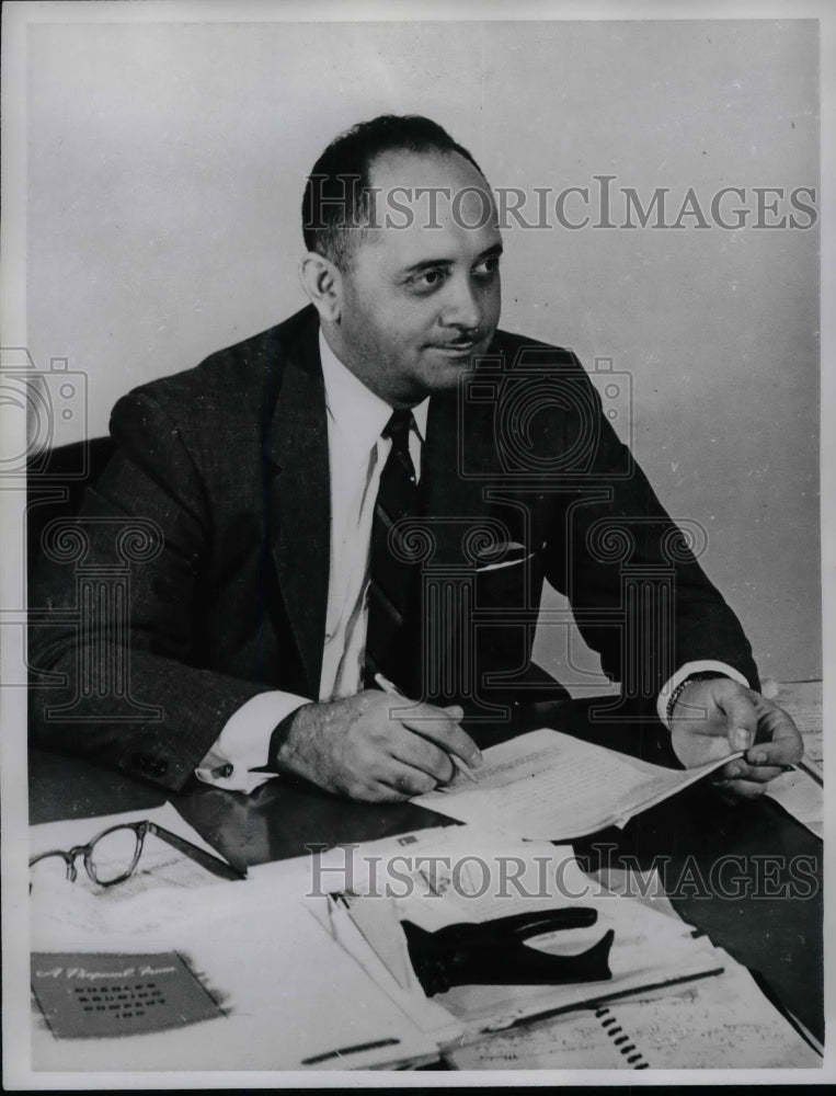 1962 Allen Kent Director of Western Research Documentation - Historic Images