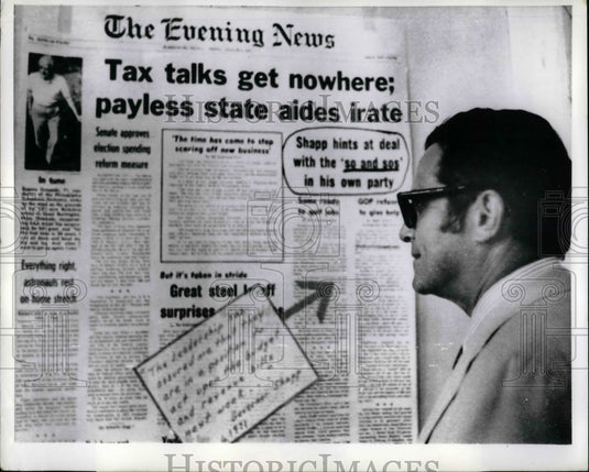 1971 Representative Herbert Fineman, Philadelphia, Pennsylvania - Historic Images