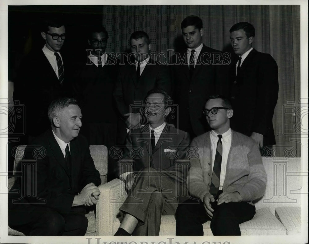 1966 Judge C. William O'Neill Dean Ivan C. Rutledge  - Historic Images