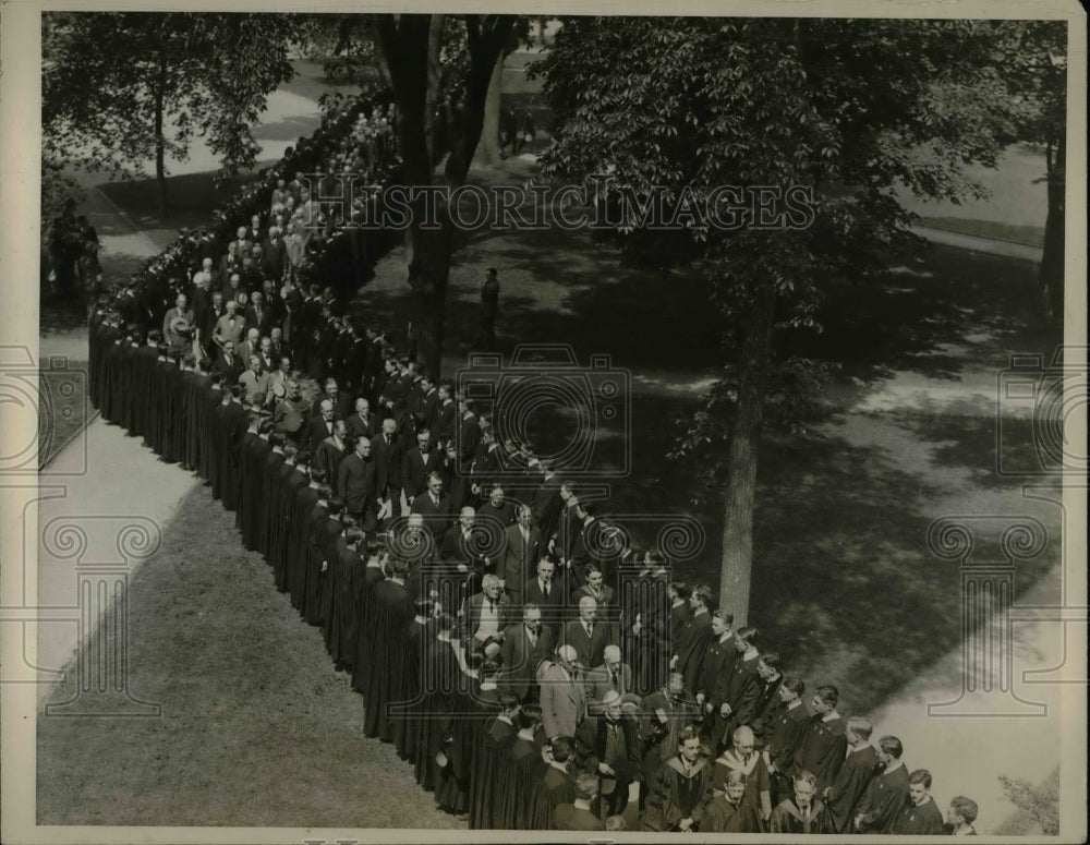 1926 Commencement Exercises at Harvard University. Cambridge - Historic Images
