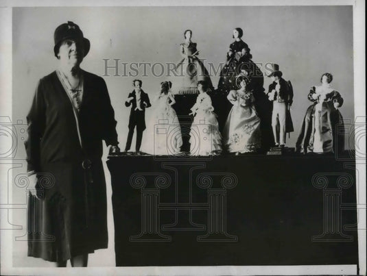 1932 Mrs. Charles James Come, President Columbia Historical Society - Historic Images