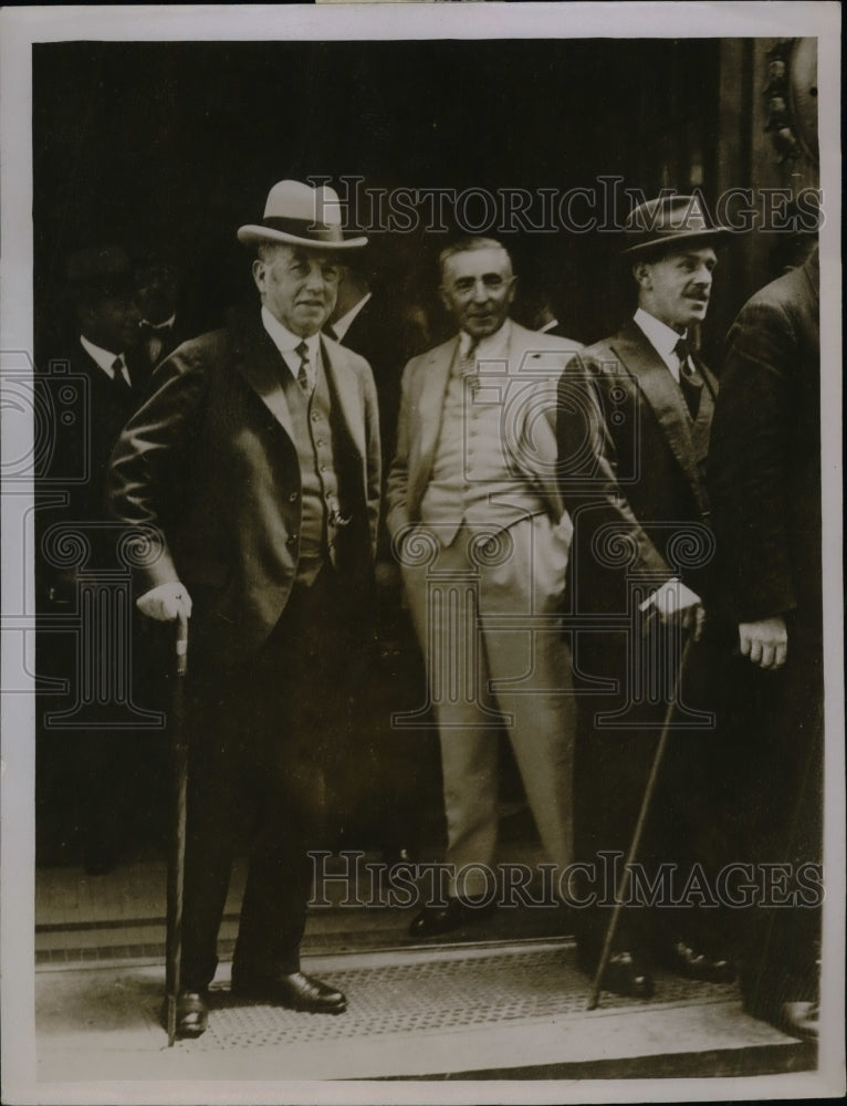 1931 Press Photo Mr Henderson Great Britain Ambassador Berlin United Nations - Historic Images