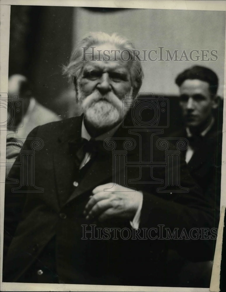 1924 Press Photo Edwin Murkham, Poet - nea75566 - Historic Images