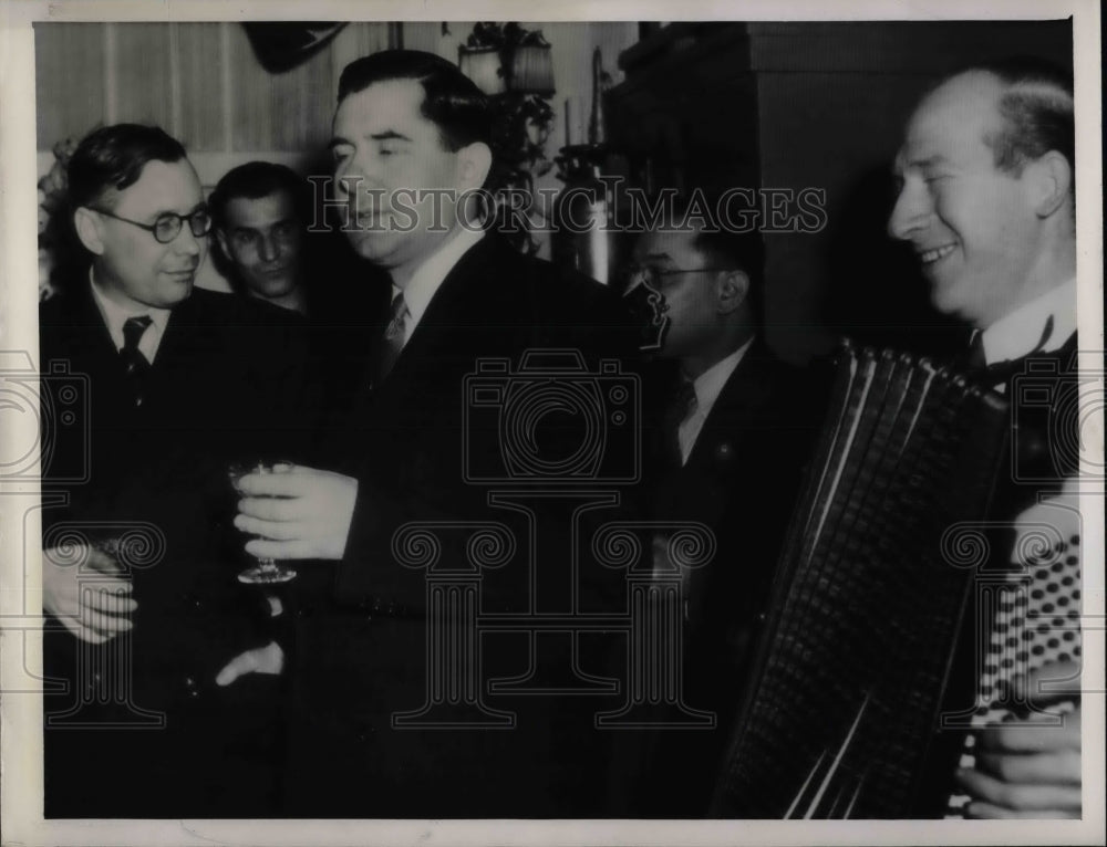 1946 Press Photo Andrei Gromyko Russian Ambassador United States Akrady Sobslev - Historic Images