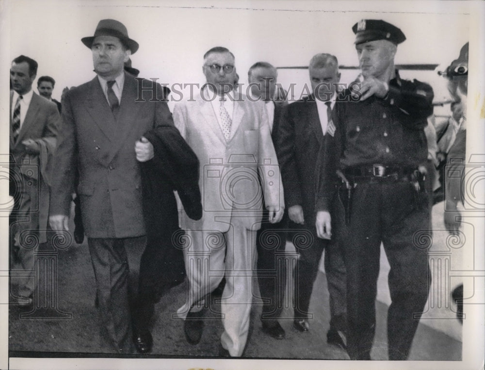1958 Soviet Foreign Minister Andrei Gromyko at Idlewild Airport - Historic Images