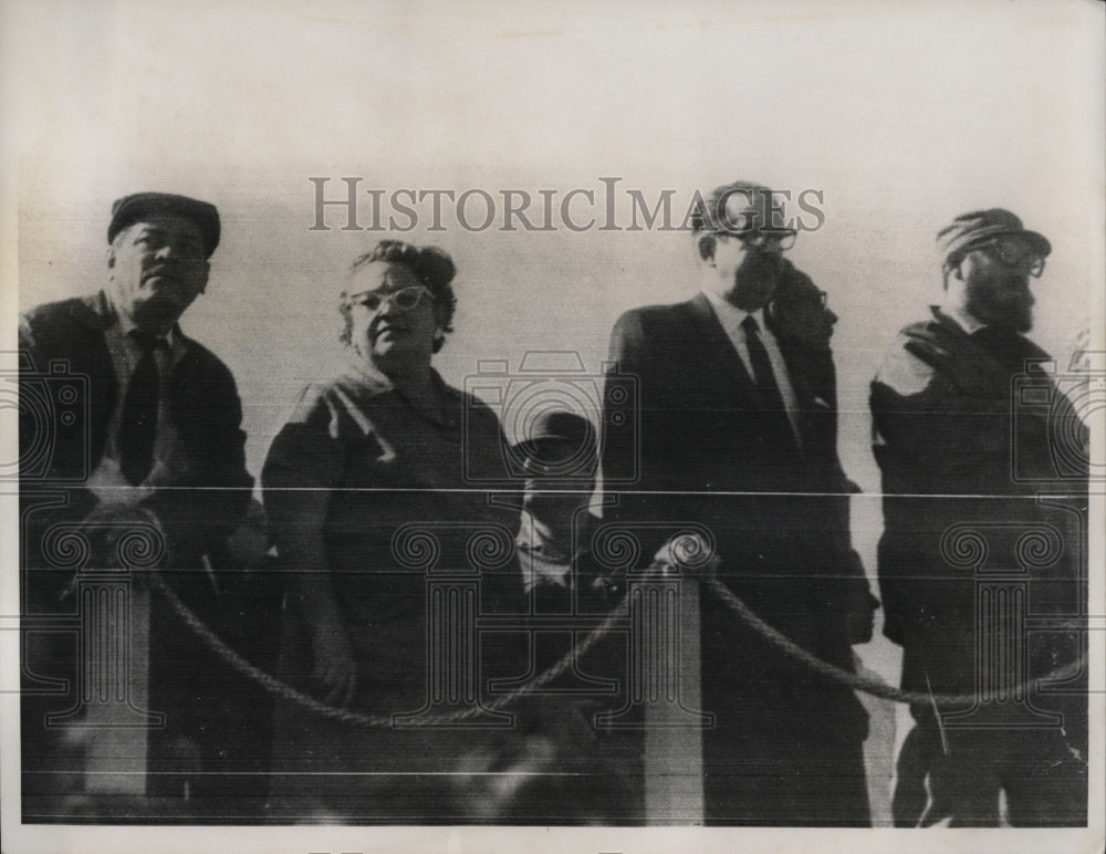 1965 Cuban Premier Fidel Castro,Osvaldo Dorticos &amp; Blas Roca - Historic Images