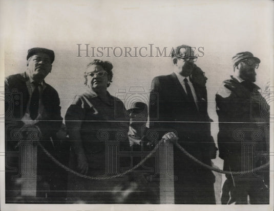 1965 Cuban Premier Fidel Castro,Osvaldo Dorticos & Blas Roca - Historic Images