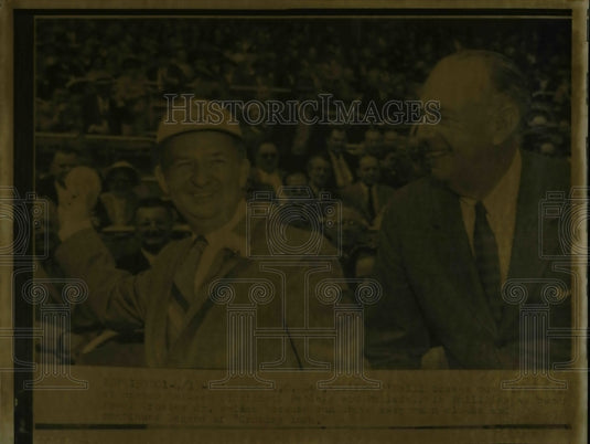 1958 Governor William O'Neill Politician Campaign Tour  - Historic Images