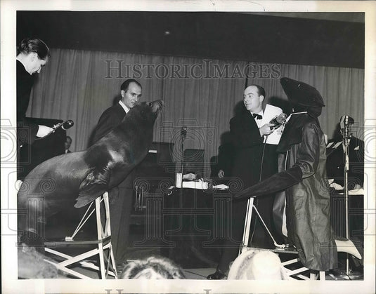 1944 Seal Contest Costume Radio Vocal Concert  - Historic Images
