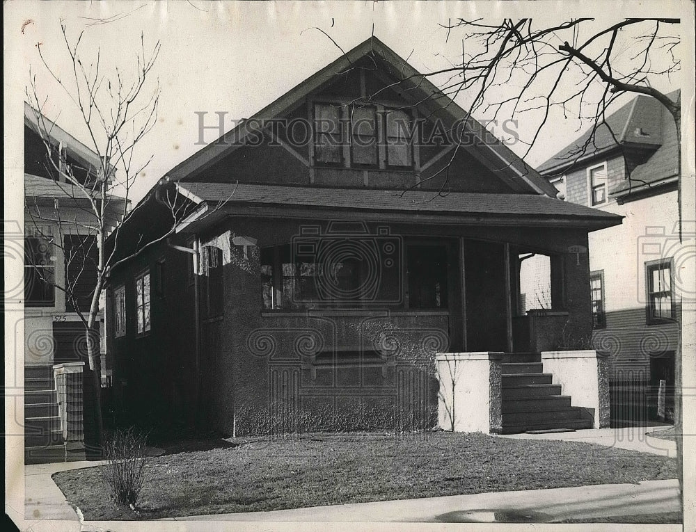 1934 Press Photo Patricia Maguire Home Oak Park Illinois - nea76088 - Historic Images