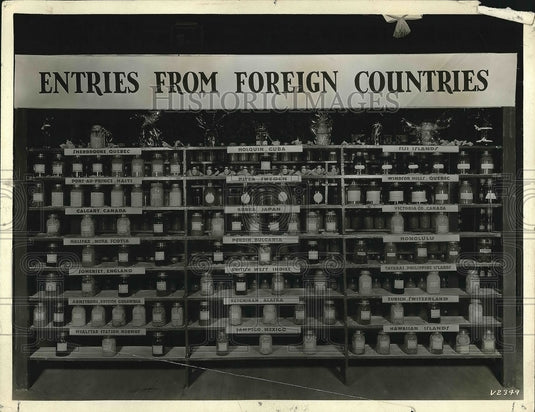 1933 Entries From Foreign Countries Museum Exhibit  - Historic Images