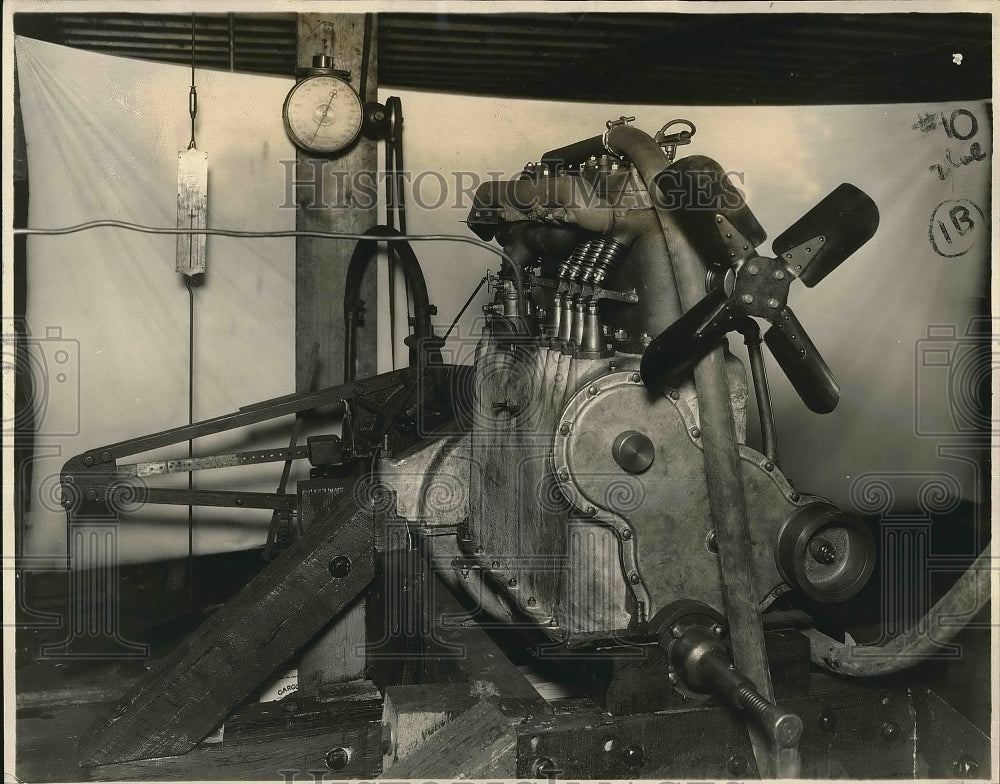 1923 Press Photo Engine A.L. Powell Constructed To Give More Use - Historic Images