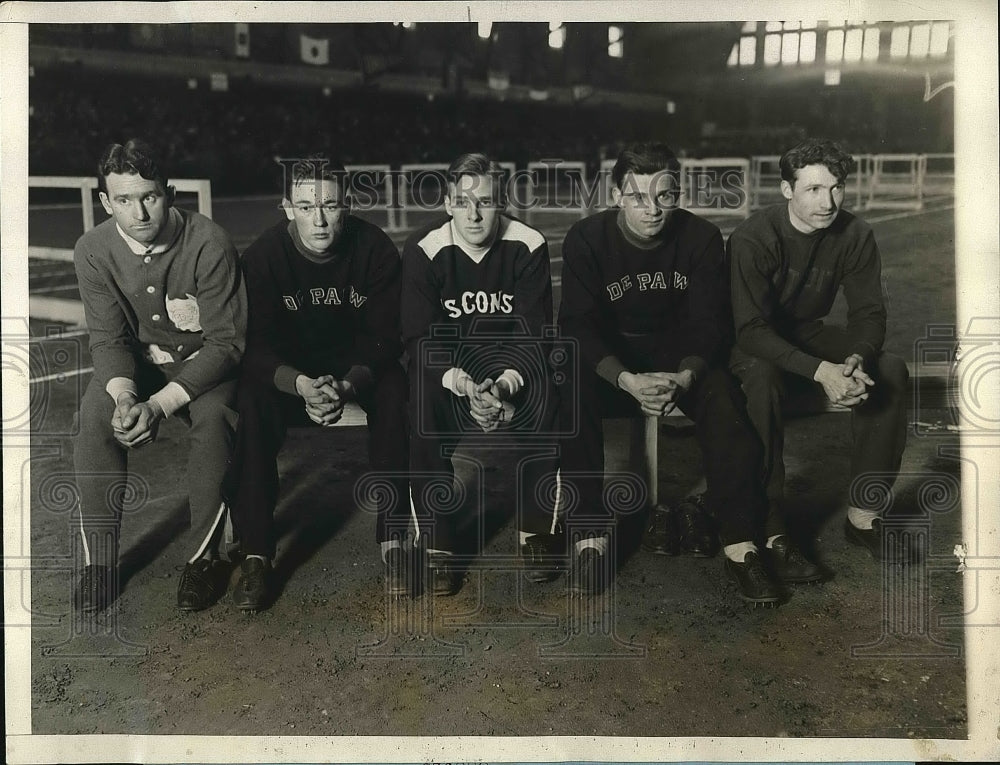 1927 Finalist at the annual indoor Illinois Relay Carnival. - Historic Images