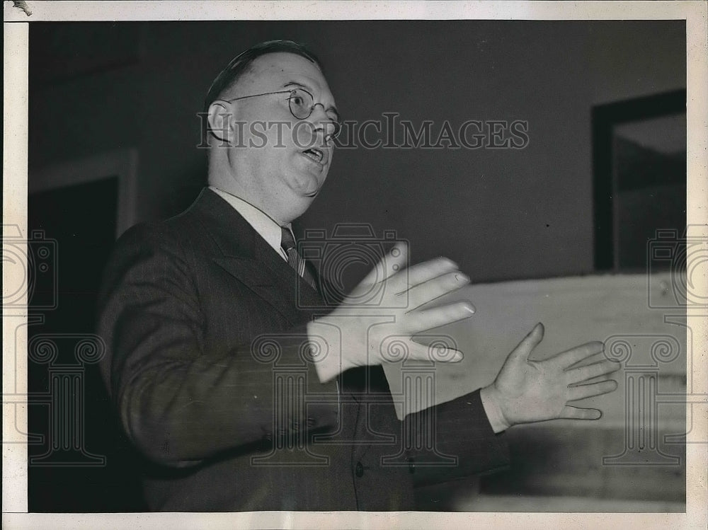 1938 Mayor Thomas Holling Buffalo New York River Committee - Historic Images