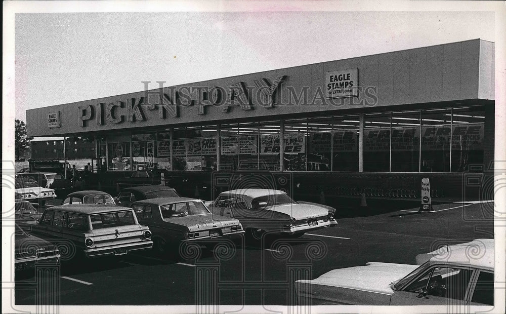 1967 Pick And Pay Store Northfield Illinois Grocery  - Historic Images