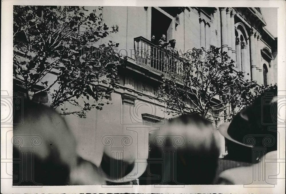 1940 La Paz Bolivia Carlos Quintanilla La Plaza Murillo  - Historic Images