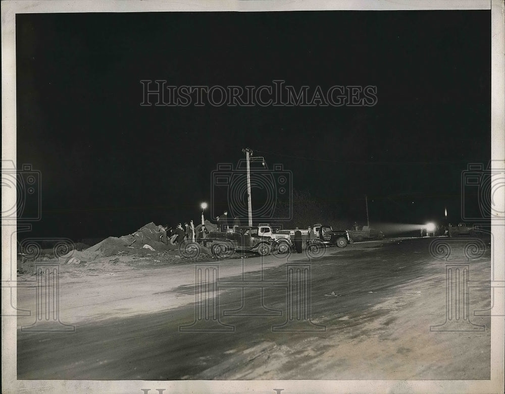 1938 Press Photo Hartford Connecticut Flooding River Airport - nea76944-Historic Images