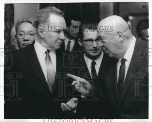 1970 Soviet Premier Alexi Kosygin,Polish Josef Cyrankiewicz - Historic Images