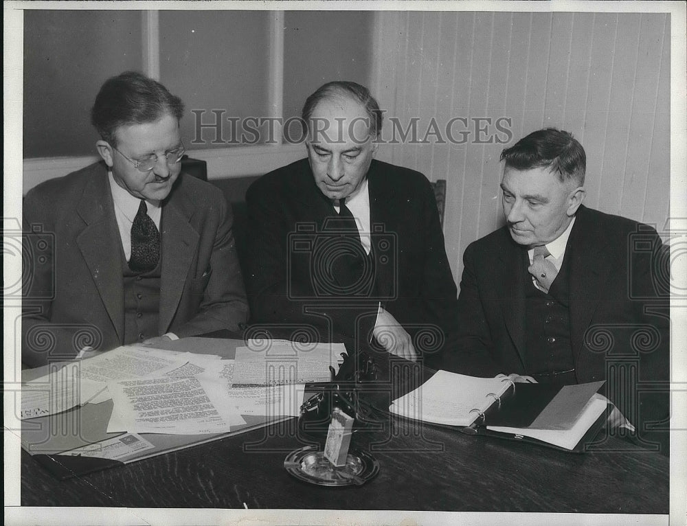 1934 JL Leonard Sam J Lubin University California National Labor - Historic Images