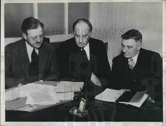 1934 Will J French University California Labor Board JL Leonard - Historic Images