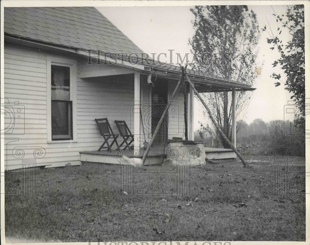 1935 Home Of Elizabeth Lyon Book Editor  - Historic Images