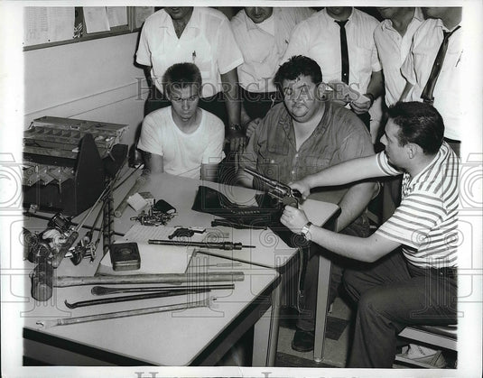 1961 Chicago, Ill, Myron Dudley, Det S Kamish, G Coyne  - Historic Images