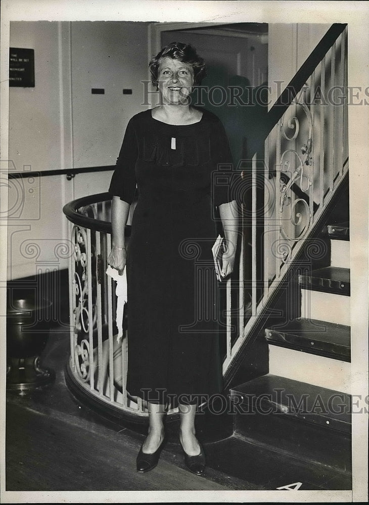 1935 Press Photo Lady Isobel Chaytor, English aviatrix - Historic Images