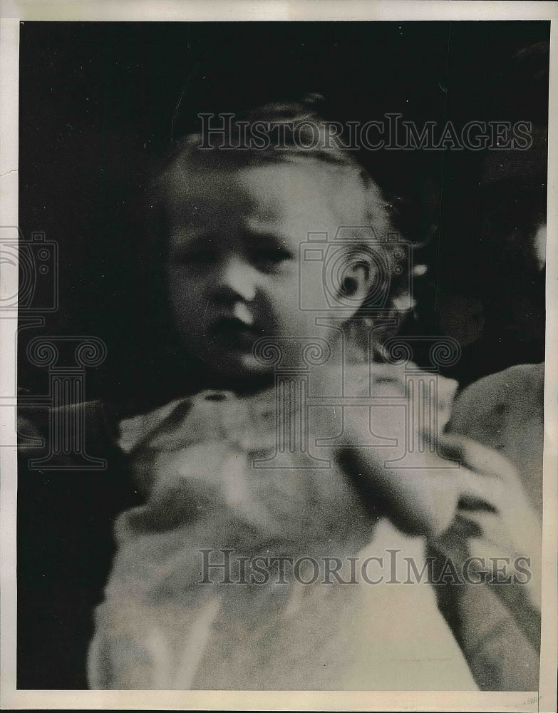 1938 Betty Jane Hobbs Child Kidnapping Victim Marjory West - Historic Images