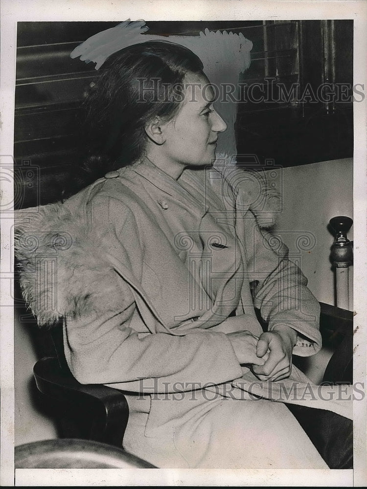 1938 Press Photo Mrs Ellsworth Hobbs Betty Jane Hobbs Kidnapping Child - Historic Images