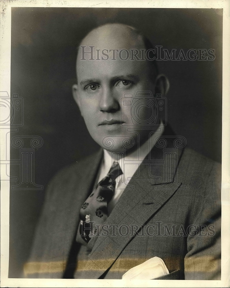 1937 DM Herrick Chrysler Corporation Director Of Regions Businessman - Historic Images