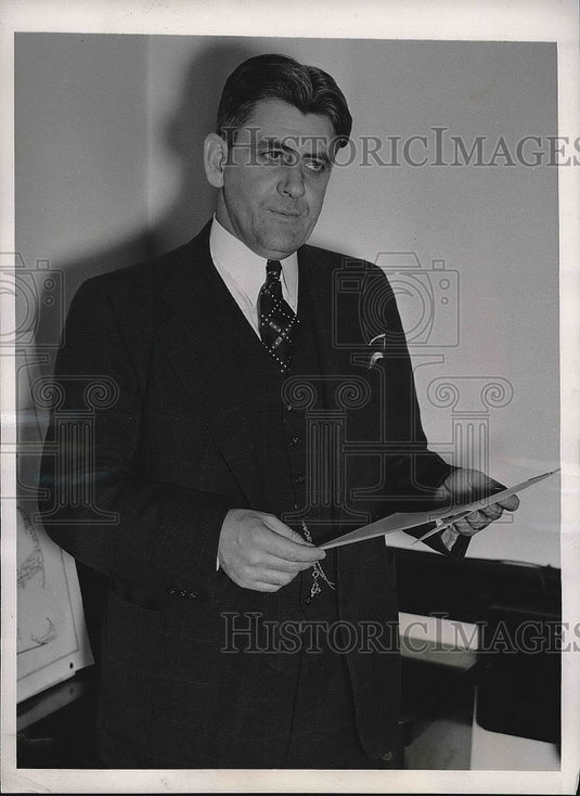 1938 Laurence P Harrington Massachusetts Unemployment Convention - Historic Images