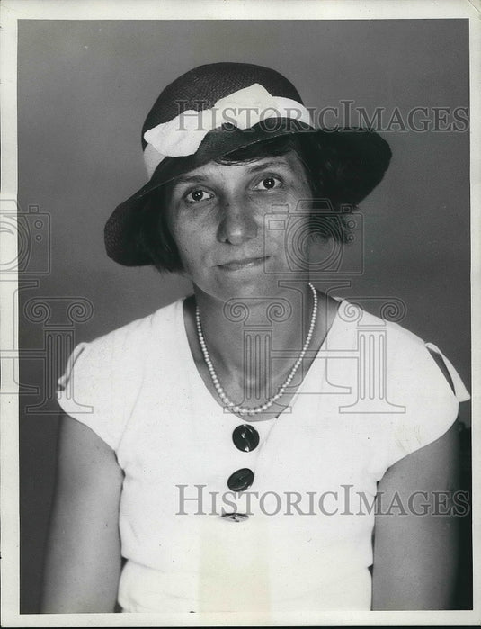 1934 Press Photo Mrs John O'Neill of Telfair Ave - Historic Images