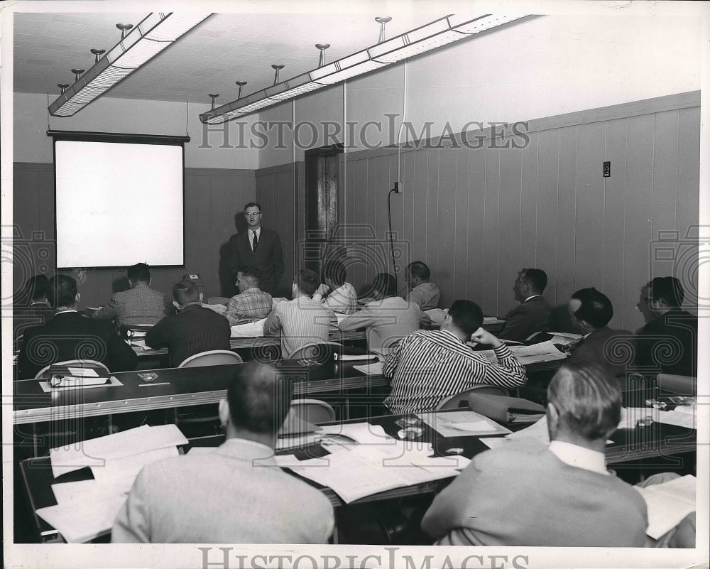 1956 Press Photo AC Division of American radiato &amp; Standard Corp - nea77442 - Historic Images