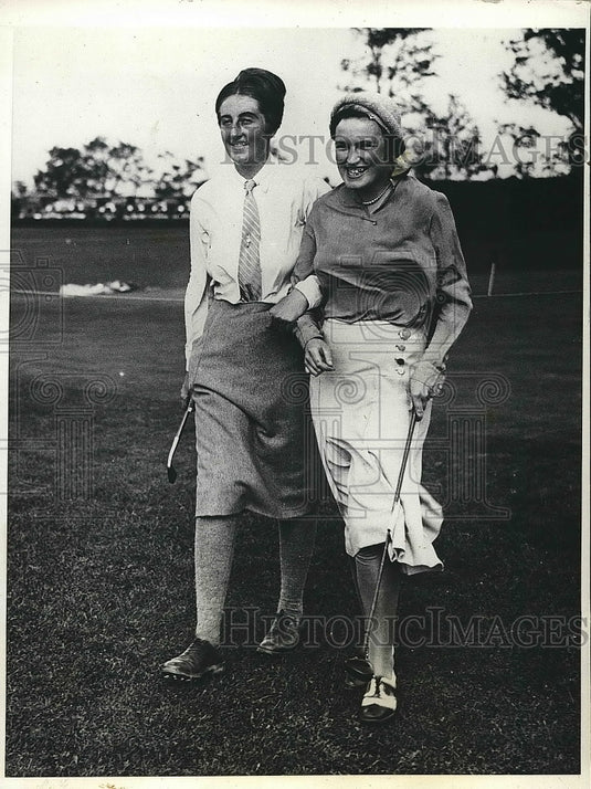 1931 Englands Hope in Women's National Golf  - Historic Images