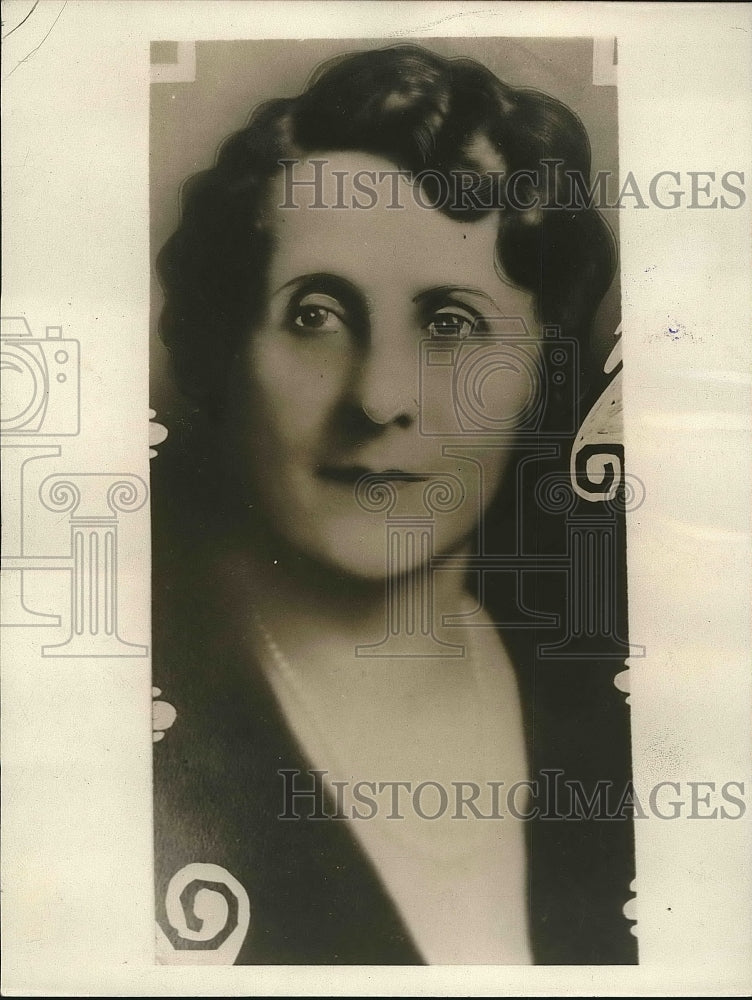 1930 Press Photo Wife of Famous Philanthropist Julius Rosewald his son's in-law. - Historic Images