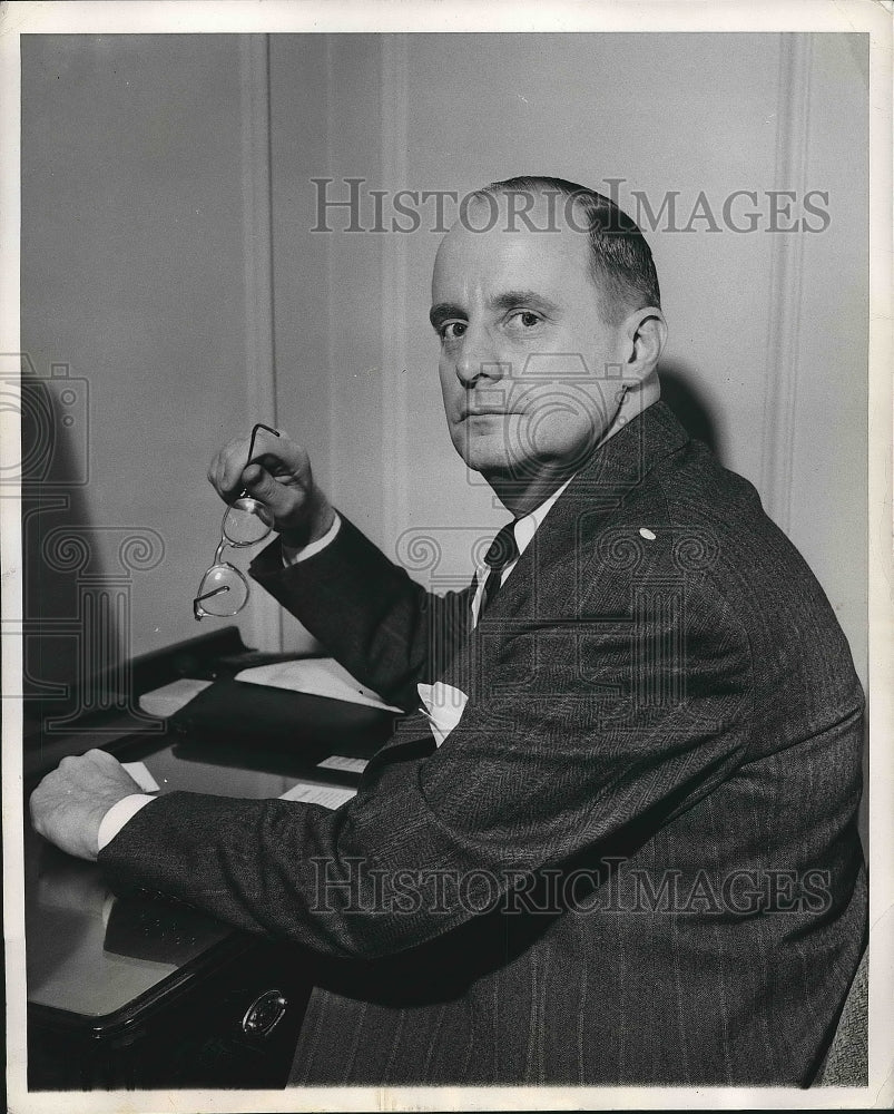 1947 Superintendent Harold C. Hunt, Chicago Schools  - Historic Images