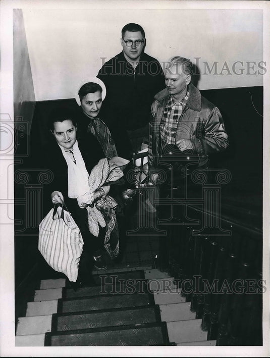 1956 Elyria, Ohio fire vics, Mr & Mrs F Cromwell,B Traxler, Gromley - Historic Images