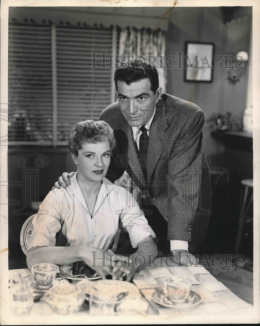 1956 Stephen McNally & Marianne Stewart  - Historic Images