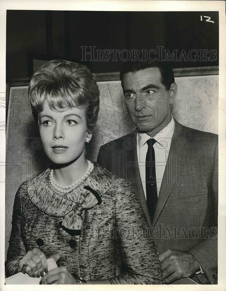 1962 Stephen McNally &amp; Joanna Barnes &quot;Target: The Corruptors&quot; - Historic Images