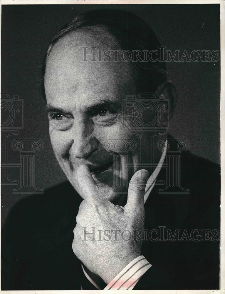 1975 Press Photo US Atty General William Saxby in D.C. - Historic Images