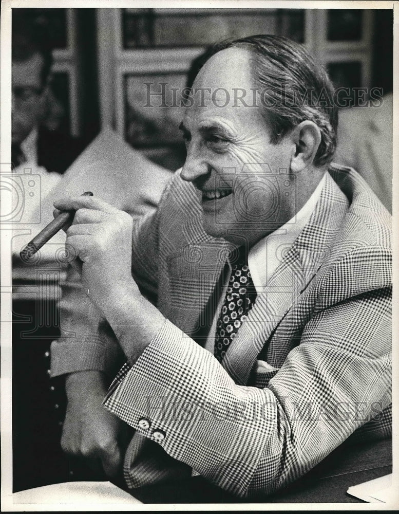 1974 Press Photo Attorney General William Saxbe in D.C. - nea77714-Historic Images