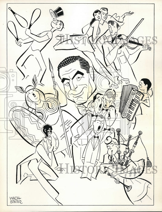 1956 "Ted Mack & the Original Amateur Hour" on ABC  - Historic Images