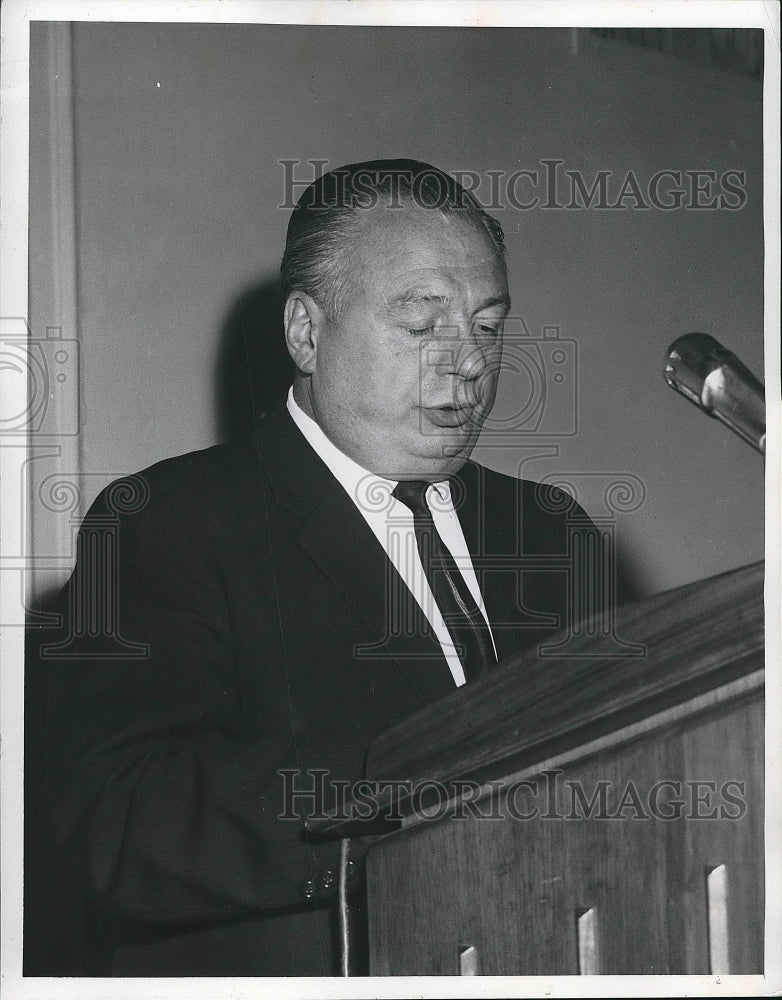 1962 Michael V.DiSalle Mayor of Toledo, Ohio and 60th Gov. of Ohio. - Historic Images