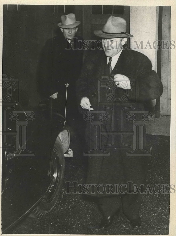 1937 Press Photo Paul H.Sceva,Businessman intermediary in Mattson Kidnap Case.-Historic Images